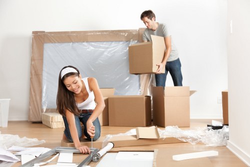 Moving truck service for a local home move in West Kensington