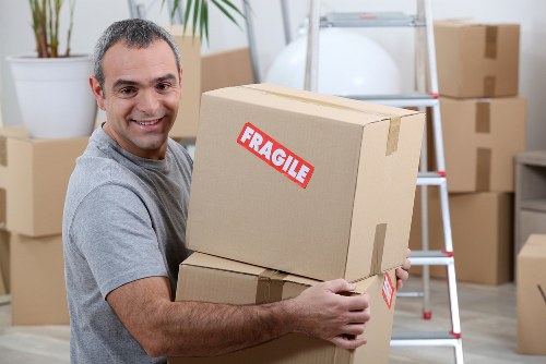 Man and van service helping with a home move in Westkensington