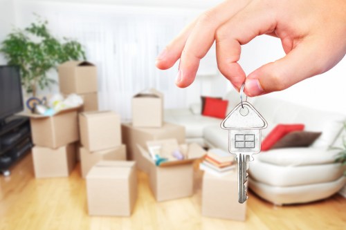 Furniture removal example for a Westkensington property