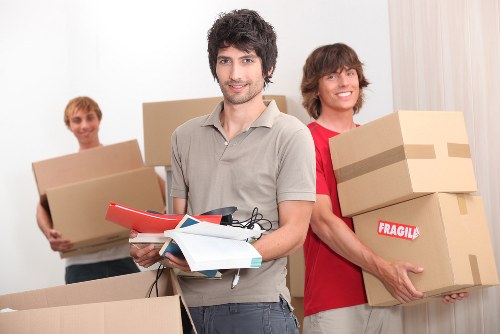 Office packing materials and archive boxes in Westkensington