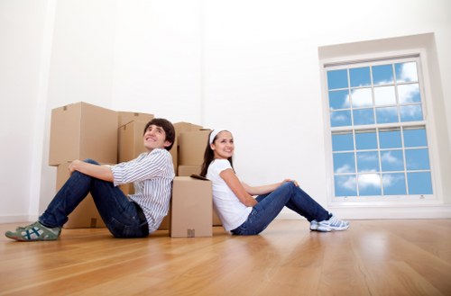 IT equipment prepared for office removals in Westkensington