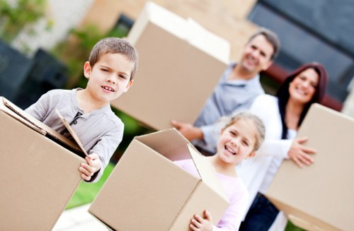Home removals service in West Kensington with furniture transport