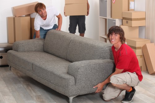 Fragile items packed securely in boxes in Westkensington