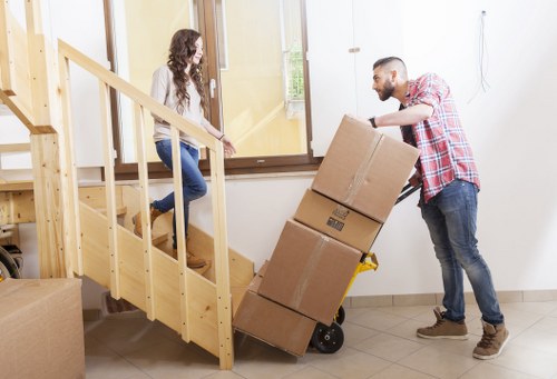 Office relocation and storage support from West Kensington movers
