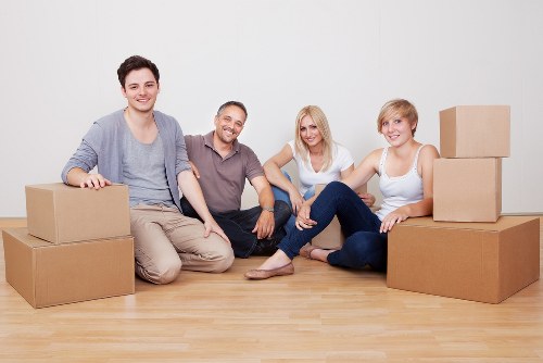 Careful removal of sofas and bulky household furniture in West Kensington